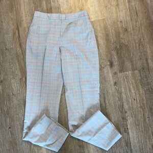 SIGNATURE BY LARRY LEVINE PLAID TROUSERS (4)